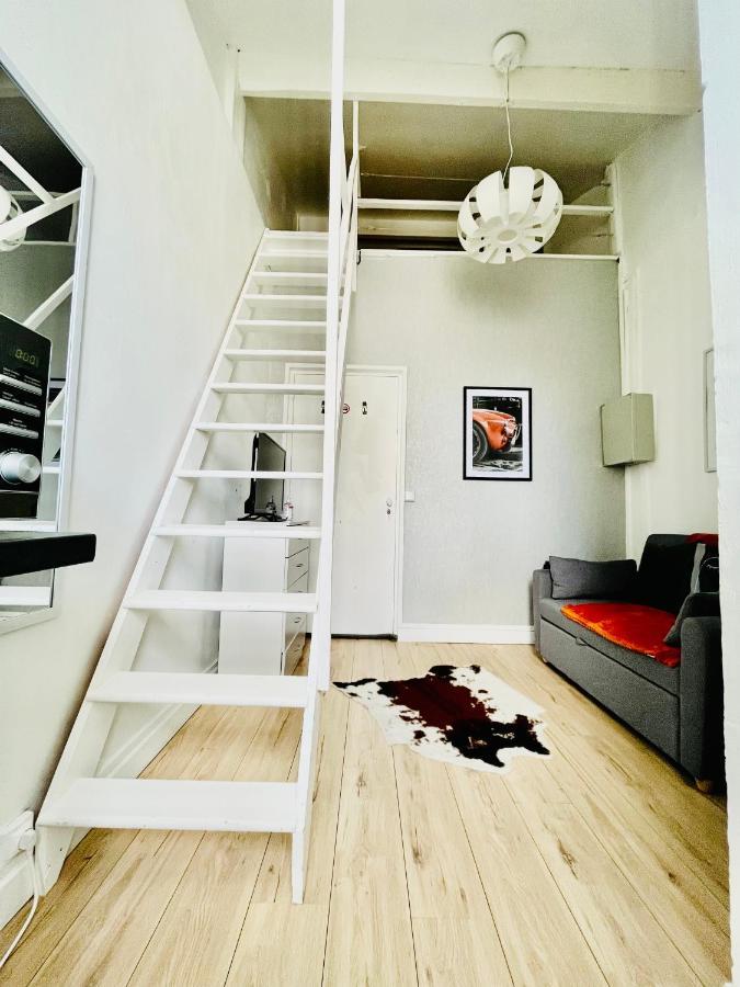 Parc Buttes Chaumont - Studio Mezzanine Paris Apartment Exterior foto