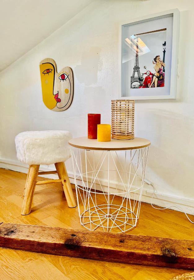 Parc Buttes Chaumont - Studio Mezzanine Paris Apartment Exterior foto