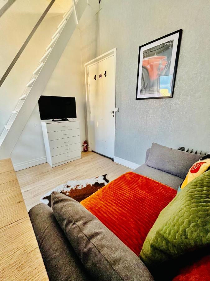 Parc Buttes Chaumont - Studio Mezzanine Paris Apartment Exterior foto