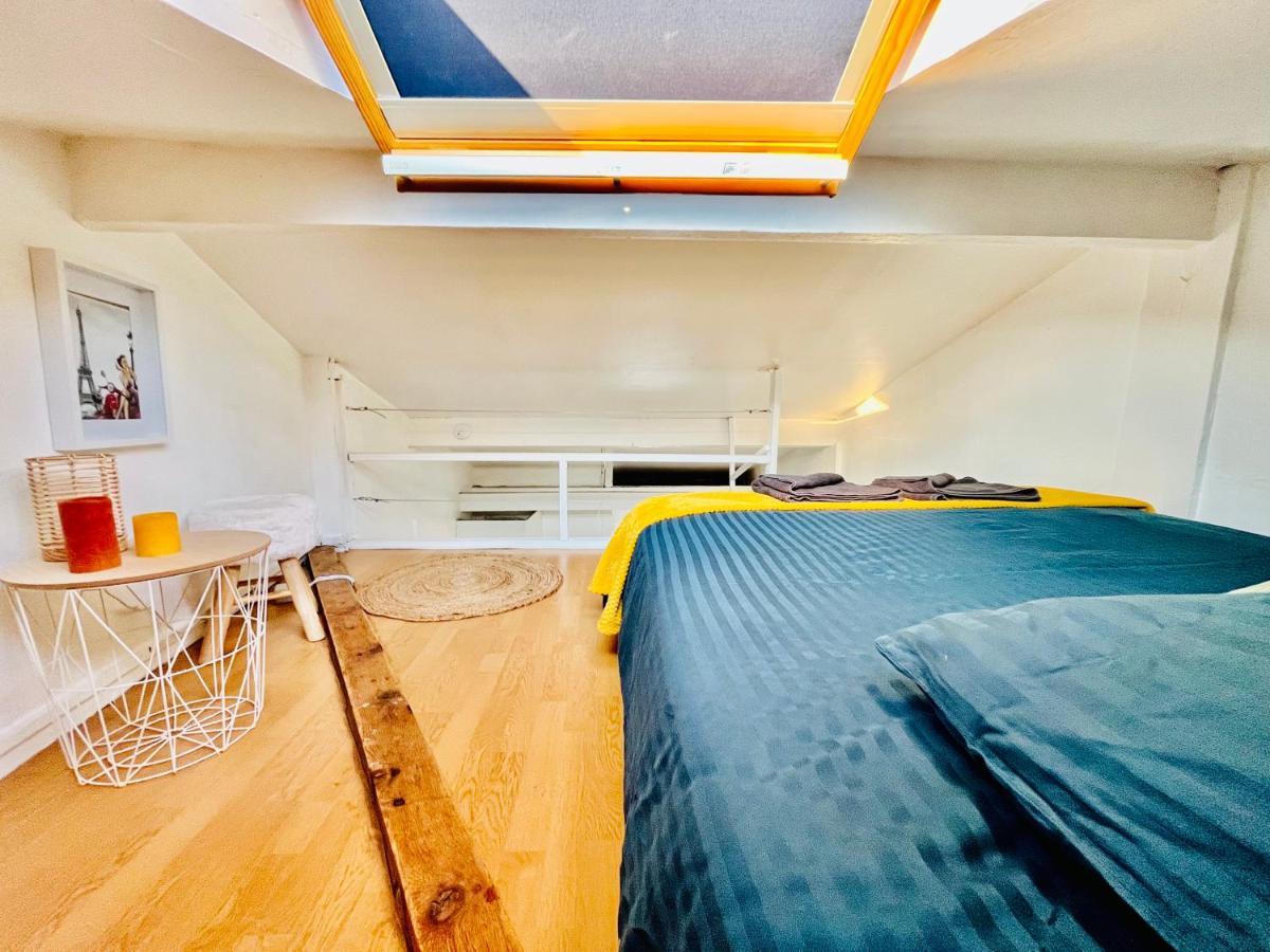 Parc Buttes Chaumont - Studio Mezzanine Paris Apartment Exterior foto